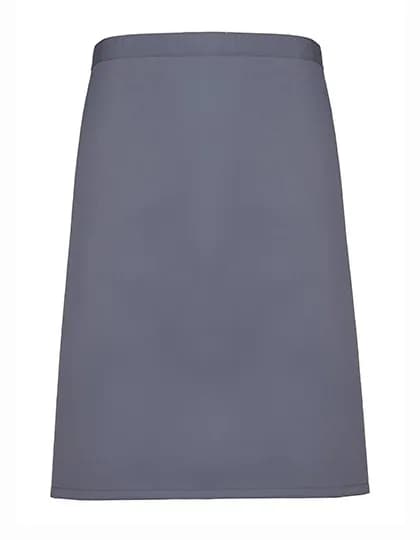Colours Collection Mid Length Apron - Steel (ca. Pantone 7545C)