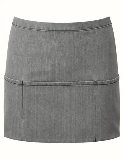 Colours Collection 3-Pocket Apron - Grey Denim (ca. Pantone Cool Gray 10C)