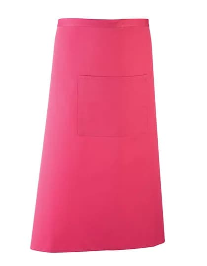 Colours Collection Bar Apron - Hot Pink (ca. Pantone 214C)