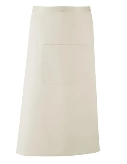 Colours Collection Bar Apron - Natural (ca. Pantone 1205C)