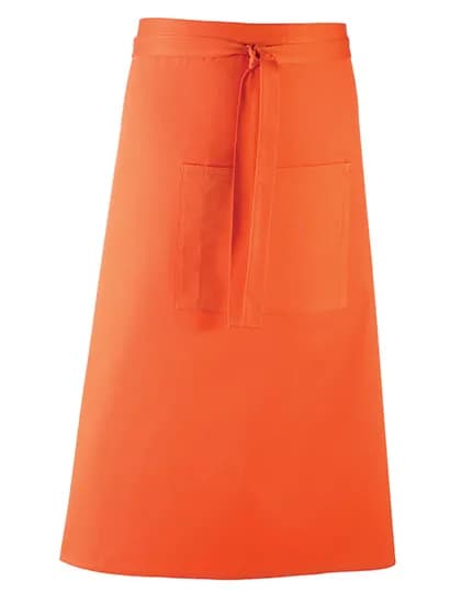 Colours Collection Bar Apron - Orange (ca. Pantone 1655C)