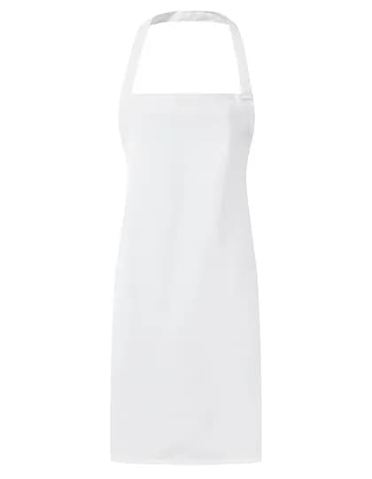 Essential Bib Apron - White