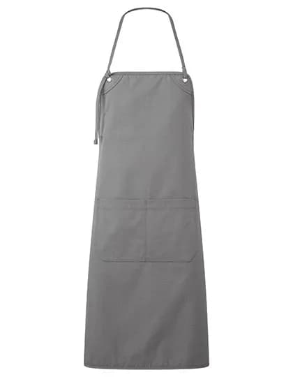 Artisan´s Choice Double Pocket Canvas Apron - Dark Grey (ca. Pantone 425C)