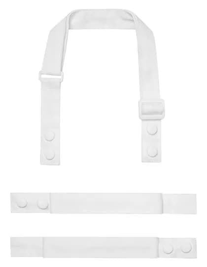 Colours Swap & Pop Apron - Strap - White