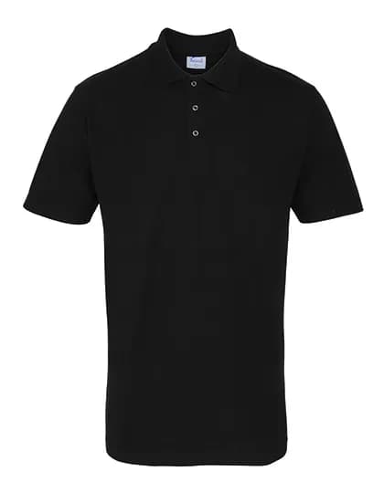 Workwear Stud Polo - Black (ca. Pantone Black C)