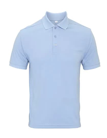Men´s Coolchecker® Piqué Polo - Light Blue (ca. Pantone 2708C)