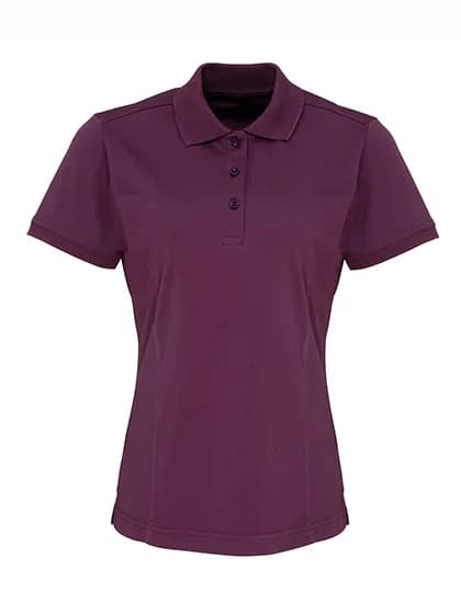 Women´s Coolchecker® Piqué Polo - Aubergine (ca. Pantone 5115C)
