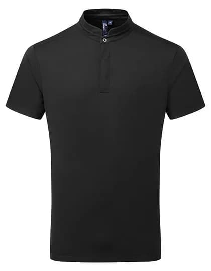 Essential ´Coolchecker®´ Chefs Shirt - Short Sleeve - Black