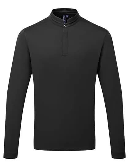 Essential ´Coolchecker®´ Chefs Shirt - Long Sleeve - Black