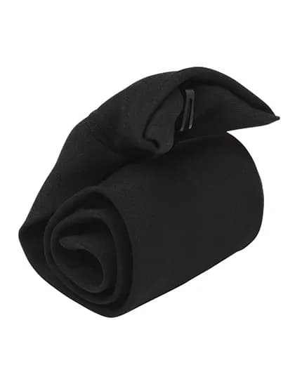 Clip-on Tie - Black (ca. Pantone Black C)