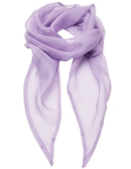 Women´s Colours Collection Chiffon Scarf - Lilac (ca. Pantone 264C)