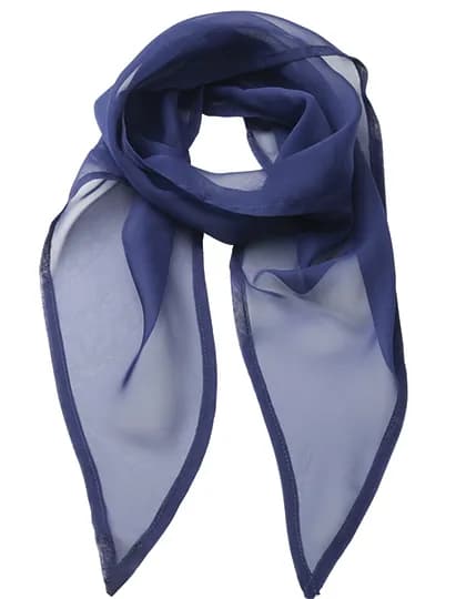 Women´s Colours Collection Chiffon Scarf - Marine Blue (ca. Pantone 281C)