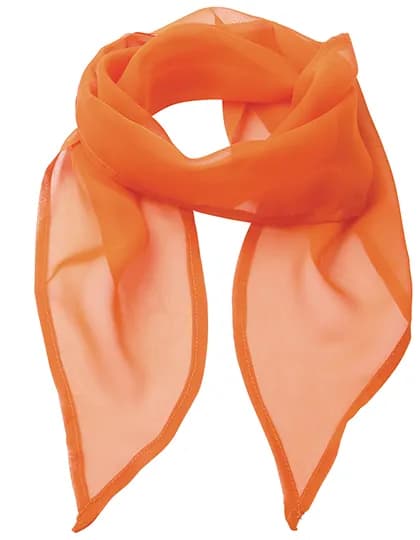 Women´s Colours Collection Chiffon Scarf - Terracotta (ca. Pantone 159C)