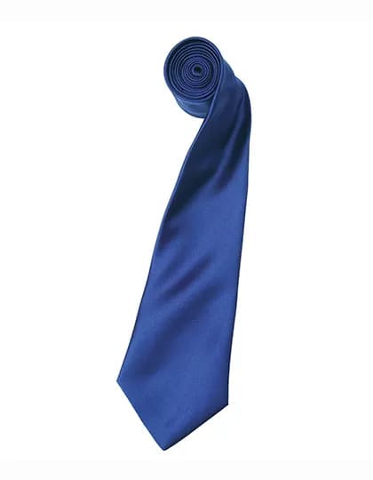 Colours Collection Satin Tie - Marine Blue (ca. Pantone 281C)