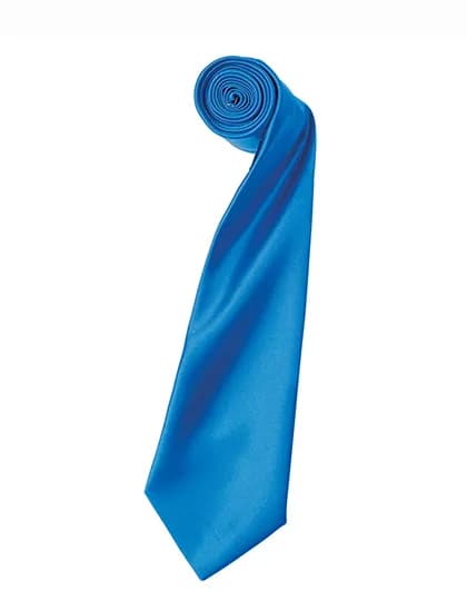 Colours Collection Satin Tie - Sapphire (ca. Pantone 300C)