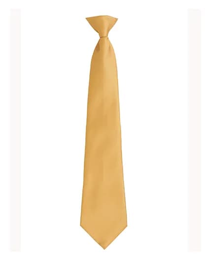 Colours Orginals Fashion Clip Tie - Gold (ca. Pantone 7499C)