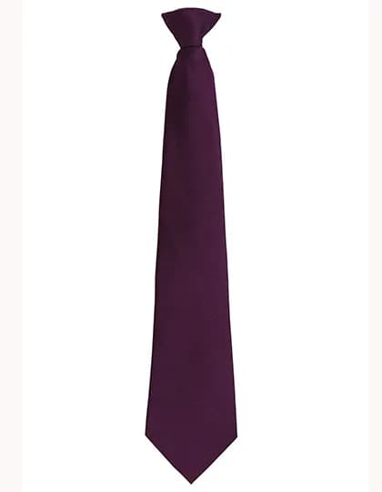 Colours Orginals Fashion Clip Tie - Purple (ca. Pantone 518C)