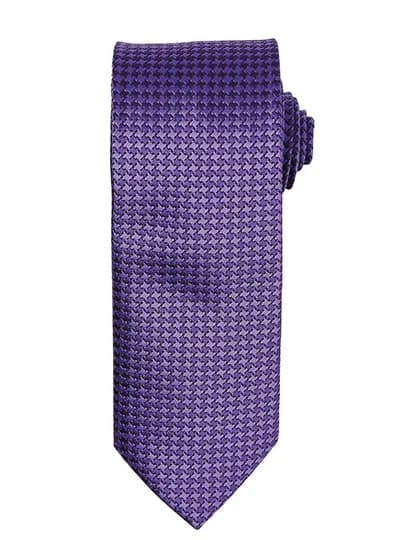 Puppy Tooth Tie - Purple