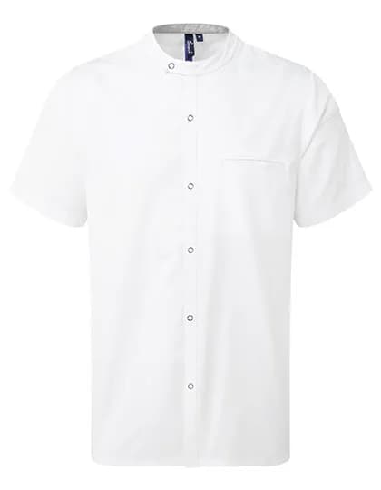 Chef´s Recycled Short Sleeve Shirt - White