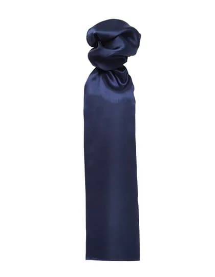 Women´s Business Scarf - Plain - Navy (ca. Pantone 533C)