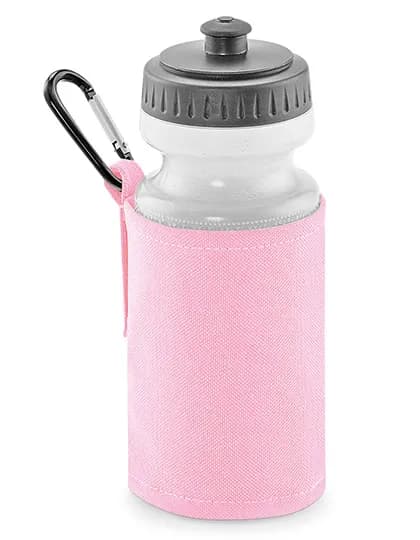 Water Bottle And Holder - Classic Pink