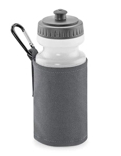 Water Bottle And Holder - Graphite Grey