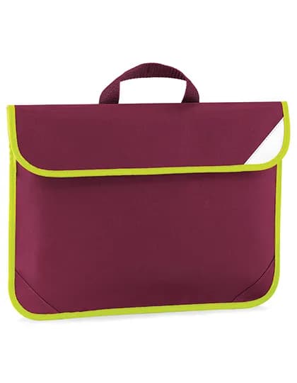 Enhanced-Viz Book Bag - Burgundy