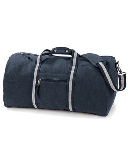 Vintage Canvas Holdall - Vintage Oxford Navy