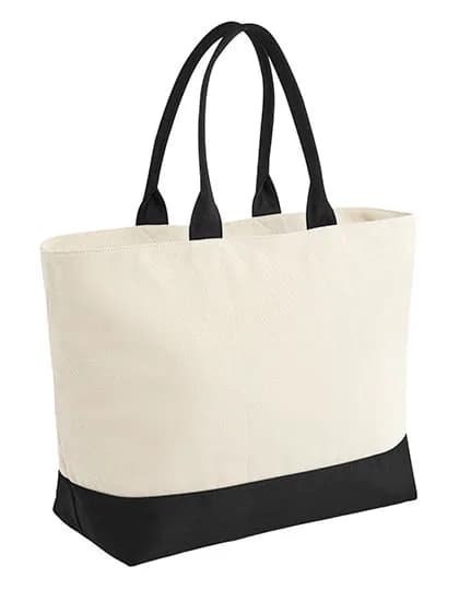 Puerto Weekender - Natural/Black