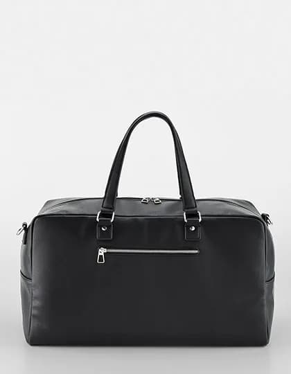 Tailored Luxe Weekender - Black