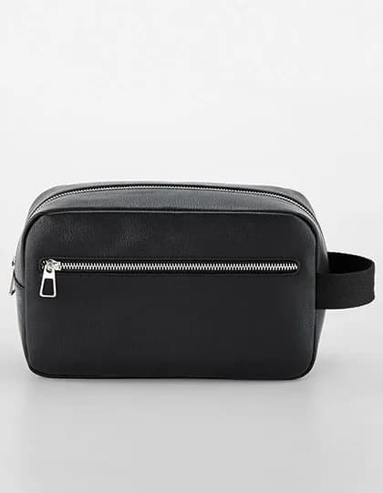 Tailored Luxe Wash Bag - Black