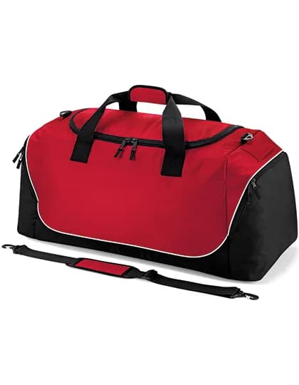 Teamwear Jumbo Kit Bag - Classic Red/Black/White