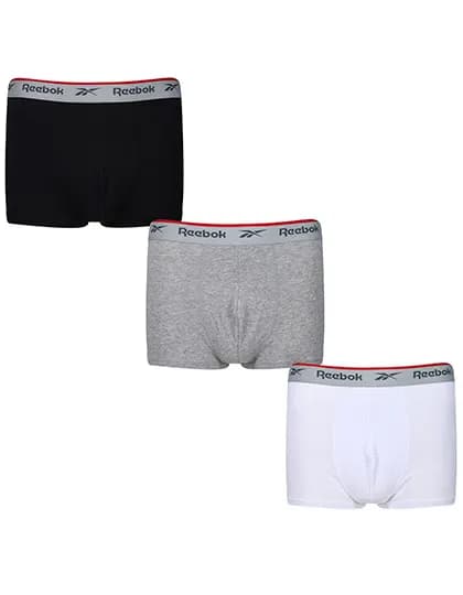 Men´s Trunk - Ovett (3 Pair Pack) - Black/Grey Marl/White