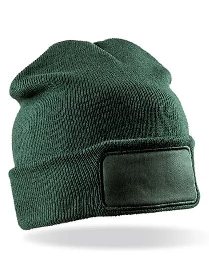 Double Knit Printers Beanie - Bottle