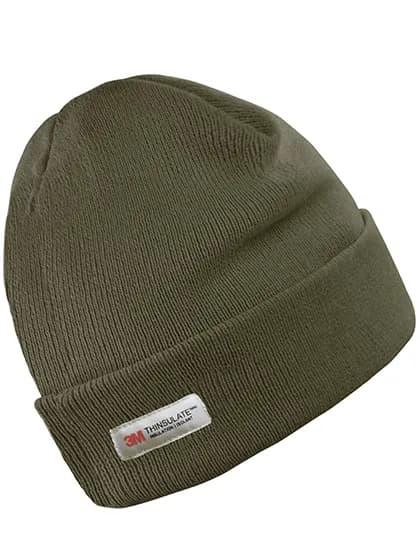 Lightweight Thinsulate Hat - Olive Green