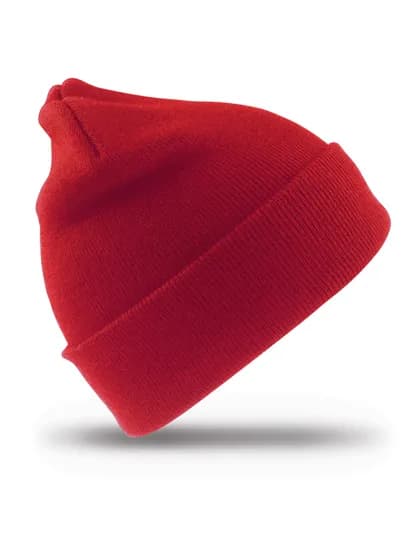 Woolly Ski Hat - Red