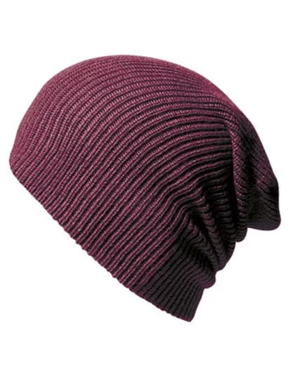 Softex® Beanie - Claret Red