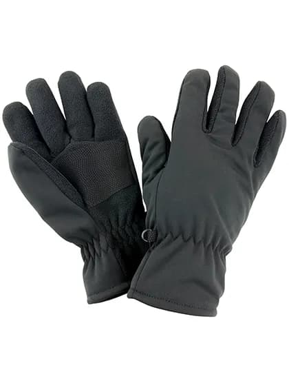 Softshell Thermal Glove - Black