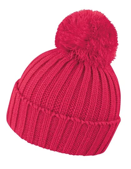 HDi Quest Knitted Hat - Raspberry