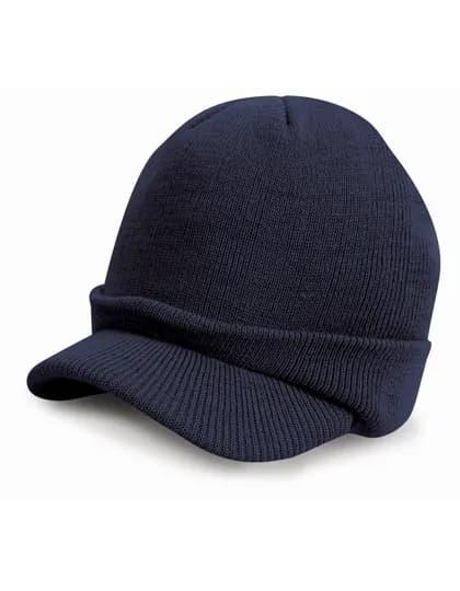 Esco Army Knitted Hat - Navy