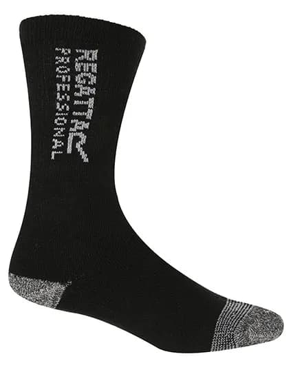 Workwear Socks (3 Pair Pack) - Black