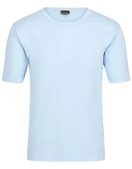 Thermal Short Sleeve Vest - Blue