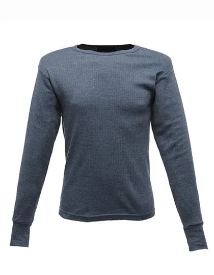 Thermal Long Sleeve Vest - Denim