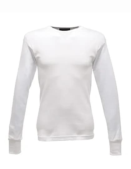 Thermal Long Sleeve Vest - White