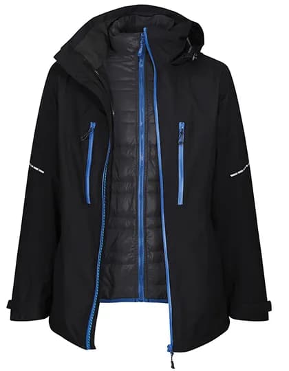 X-Pro Evader III 3in1 Jacket - Black/Oxford Blue