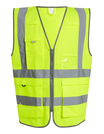 Pro Hi-Vis Executive Vest - Yellow