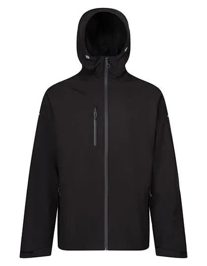 X-PRO Beacon Brite Light Waterproof Jacket - Black/Black