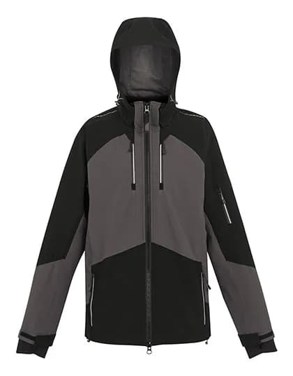 4TEX Stretch Waterproof Shell Jacket - Slate Grey/Black