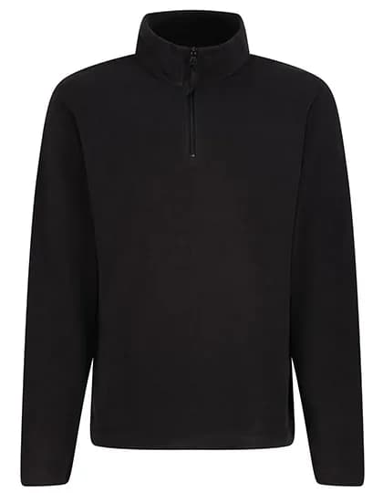 Micro Zip Neck - Black