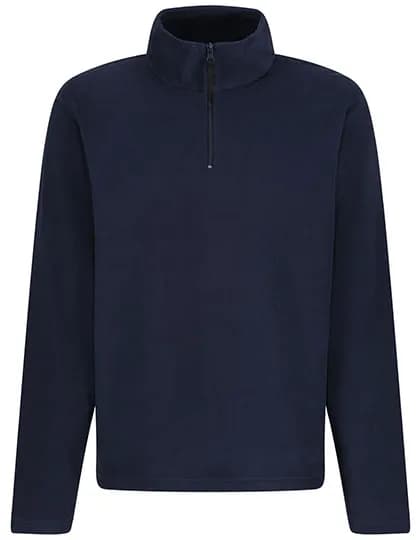 Micro Zip Neck - Dark Navy